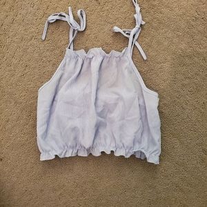 Light blue tank top